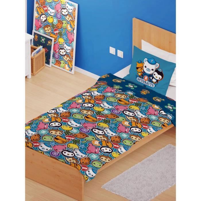 Octonauts Crew Junior - Housse de couette et taie d'oreiller