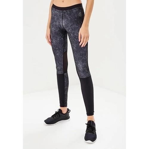 REEBOK - REEBOK - RC Comp Tight AOP - D94955 - Collants TRAINING GRIS - (M)