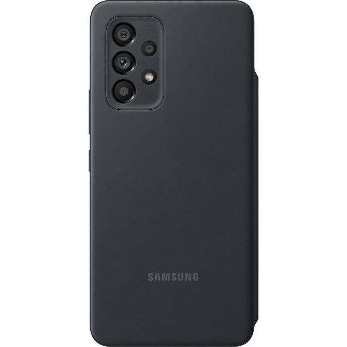 Etui foli Smart View pour Samsung Galaxy A53 5G Noir