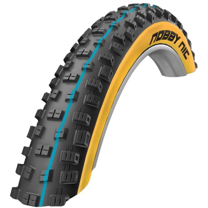 SCHWALBE Nobby Nic - Pneu - 26- Addix Speedgrip LiteSkin noir