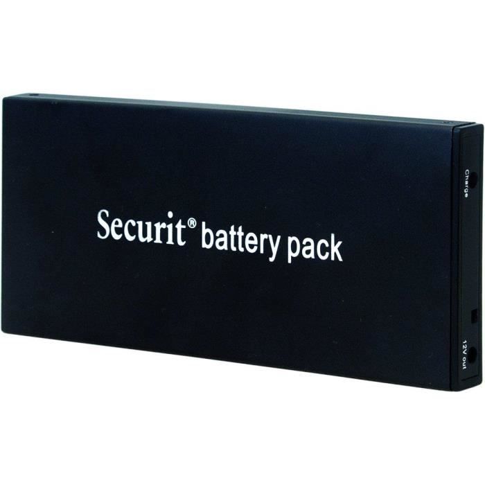 Batterie rechargeable Lithium Ion Autonomie de la batterie Pack: 10 heures.