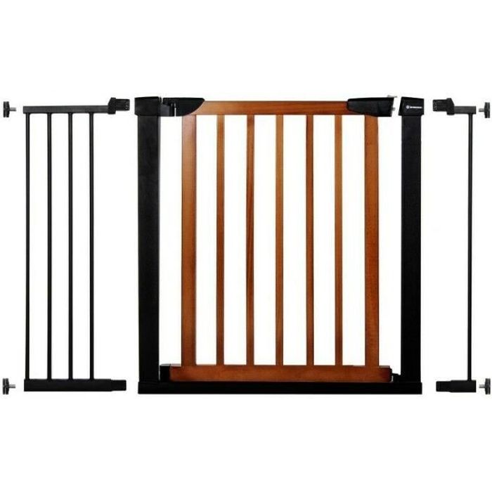 SPRINGOS® Barrière de Sécurité Bébé, Enfant pour Escaliers, Portes 75-117 cm