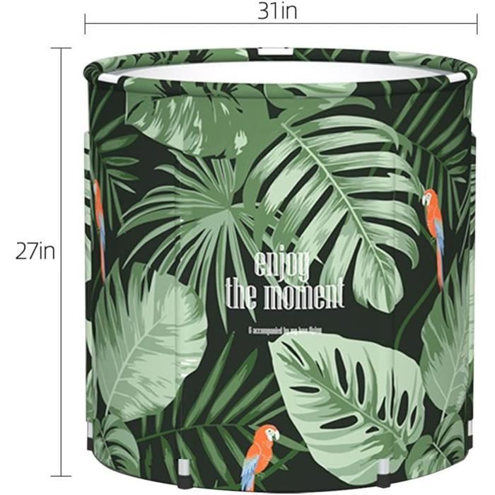 Baignoire autoportante portable pour adultes - Baignoire pliable 31\