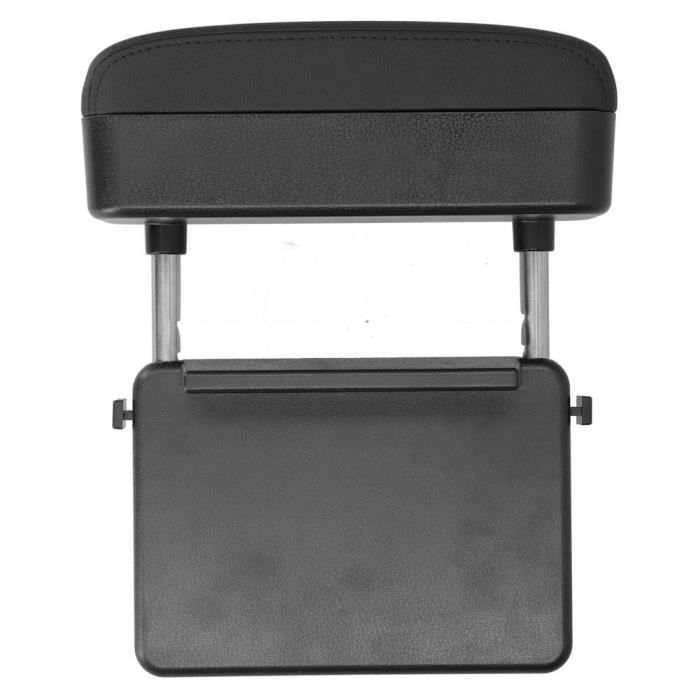 Zerodis recharge sans fil de voiture Accoudoir de console centrale réglable Support coudé Boîte de rangement Chargeur de