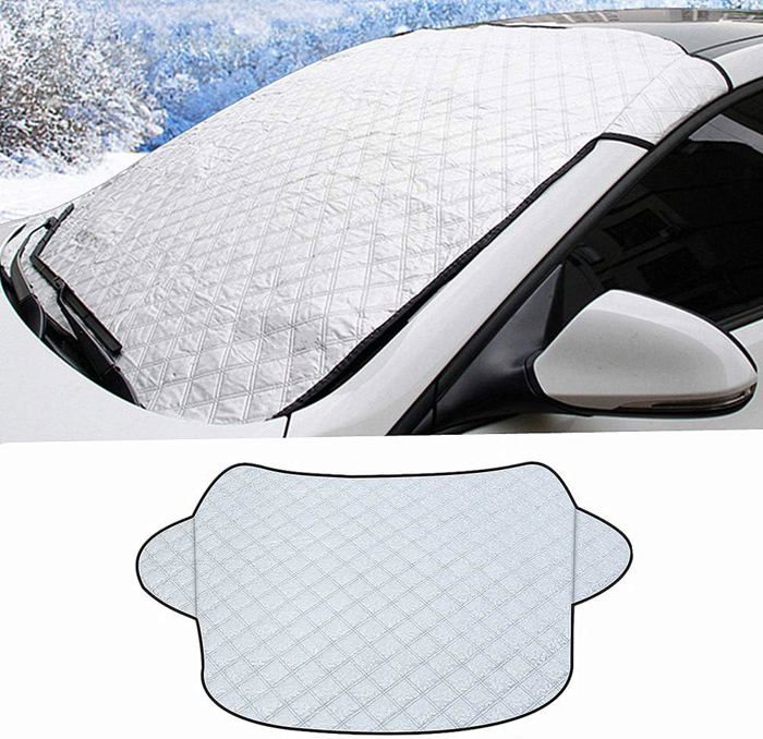 2 Pare-soleil Voiture ZUOQIANG - 60x50cm - Nylon élastique - Protection UV, Moustiques - Pour Vitres Arrière