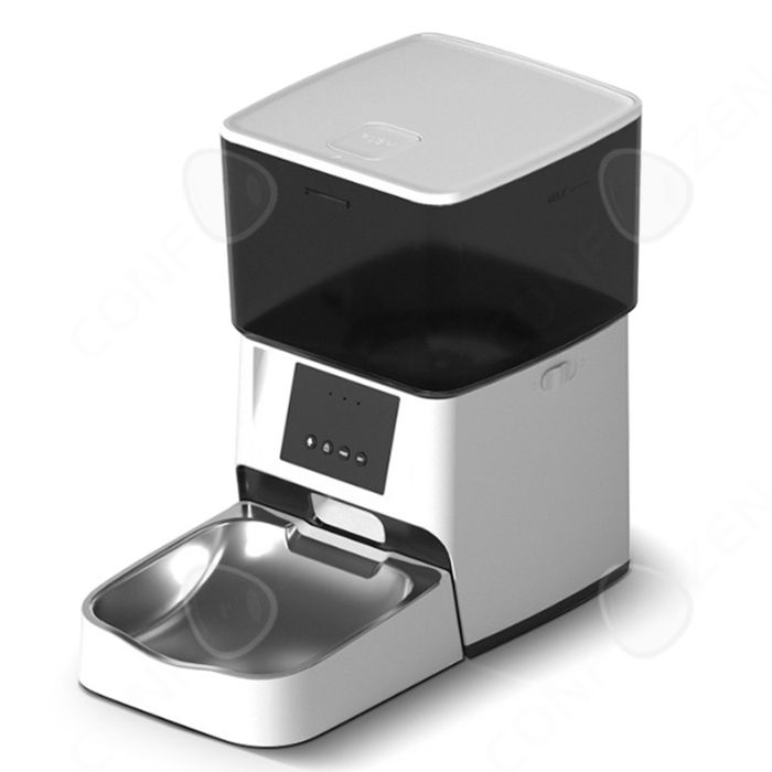 Comparer les prix de C Distributeur croquettes chat 4l 20x21x31cm  distributeur croquettes chat chien automatique télécommande par application