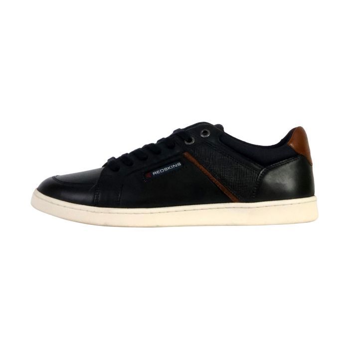 1268 Baskets homme - Redskins - Florissant - Cuir - Bleu - Design élégant et contemporain