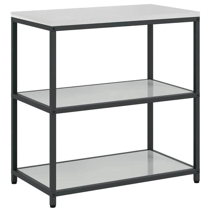 Étagère de rangement de cuisine - GKO - Argent - 90x50x92 cm - Acier - Étagères multiples - Usage intérieur
