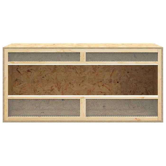 EN SOLDE*Meuble pour reptiles - MOANA -Grand Terrarium - Bois dingénierie 100x47x47 cm@499802