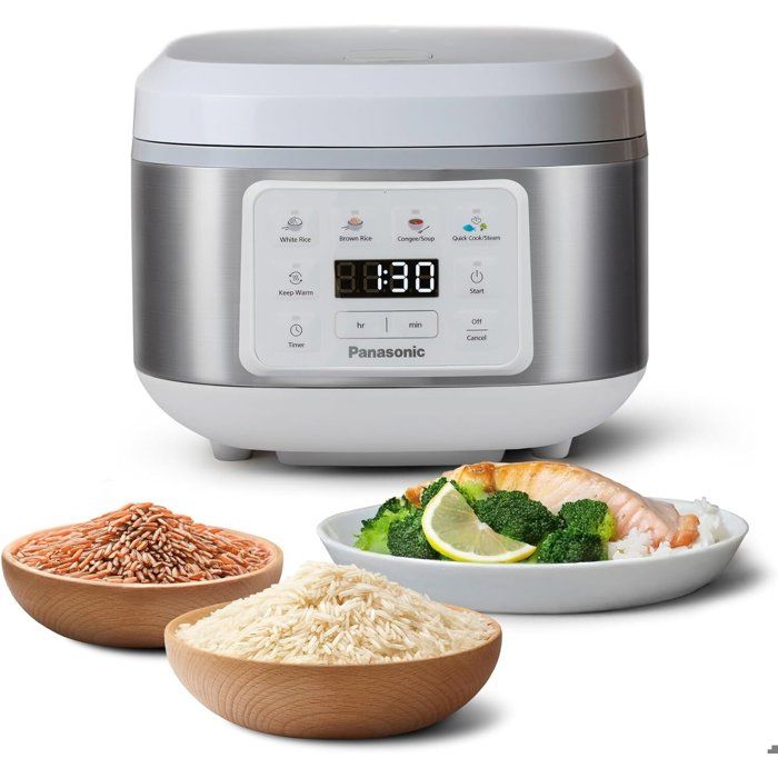 Cuiseur à Riz Panasonic SR-DA152WXE – 1.5L, Sans BPA, Maintien au Chaud - vue 2