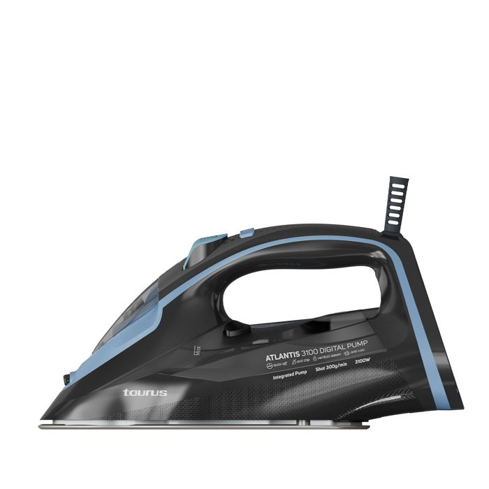 Fer à vapeur puissant Taurus Jet vapeur 300 gmin Vapeur continue 75 gmin Écran digital