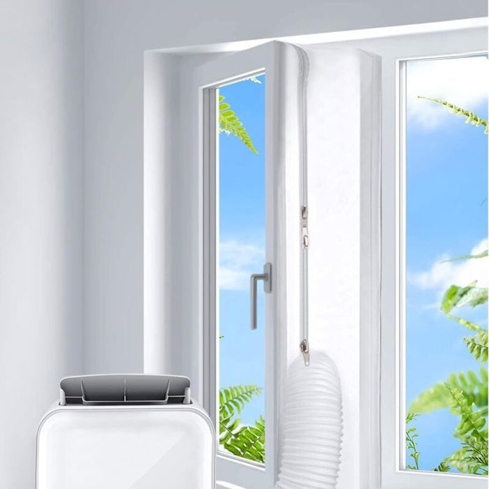 Kit de calfeutrage pour climatiseur mobile - 500 cm de long Nylon imperméable - Fenêtres et portes - 500 cm