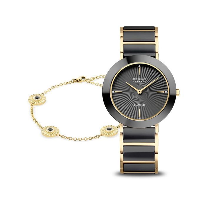 Bering 11435-732-GWP Montre femme Set Black Ceramic 35 mm 3 ATM Bering 11435-732-GWP Montre femme Set Black Ceramic 35 mm 3 ATM