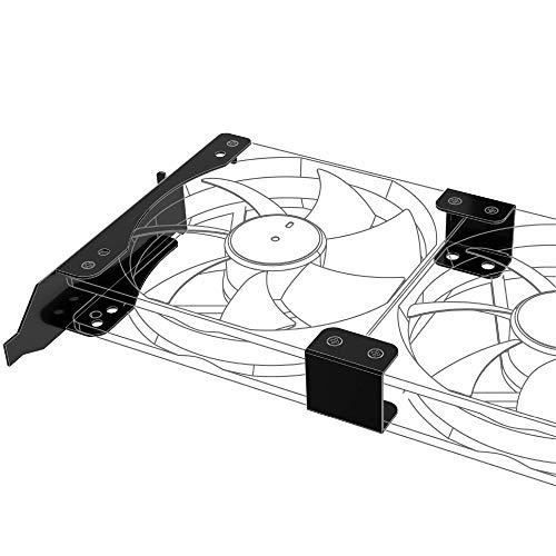 Akasa Staffa per slot pci - vue 1