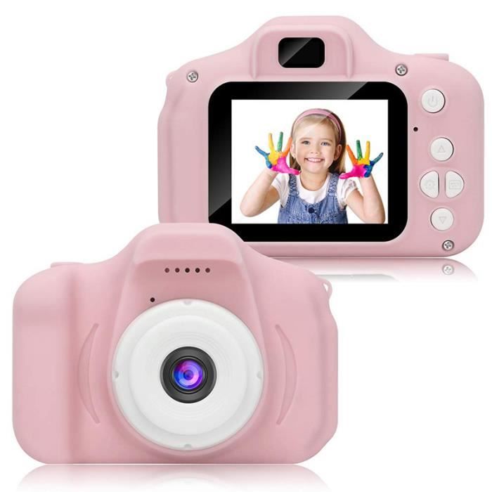 Appareil Photo Enfants - HD 1080p - Mini Caméra - Rechargeable - Antichoc - Bleu