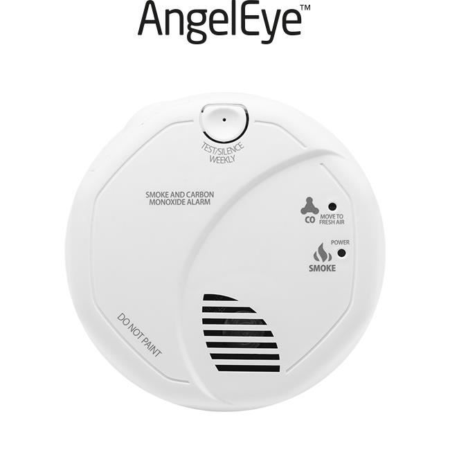 Angeleye - Détecteur combiné de fumée et de monoxyde de carbone