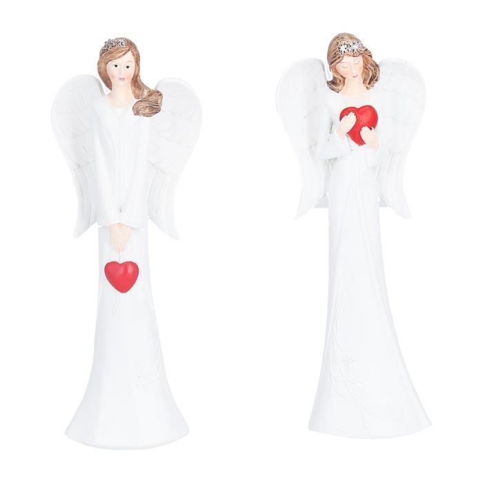 Figurine Ange Veronese – Ange Tenant Une Colombe – Résine Dorée – WU75411A4