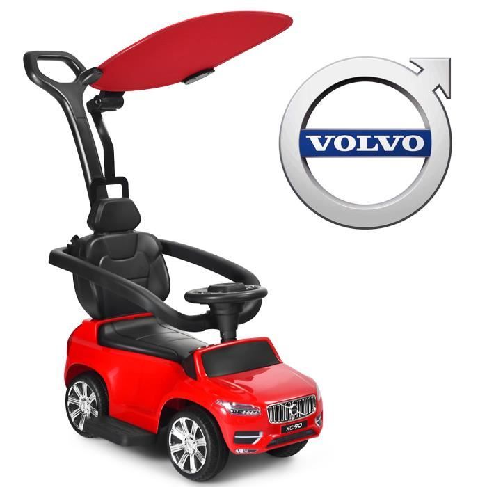 Costway Voiture A Pousser Pour Enfant Avec Pare Soleil Barre De Securite Repose Pied Etc Cadeau Ideal Pour Enfant Rouge Cdiscount Jeux Jouets