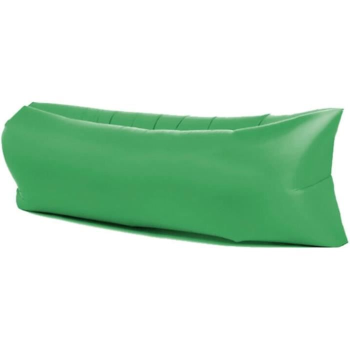 Luxchoice Canapé Gonflable Convertible 1 Place Avec Pompe Portable Détachable USB Fauteuil De Camping Gonflable Exterieur Adaptée Au Camping Aux Fêtes En Terrasse Aux Concerts Air Sofa Couch