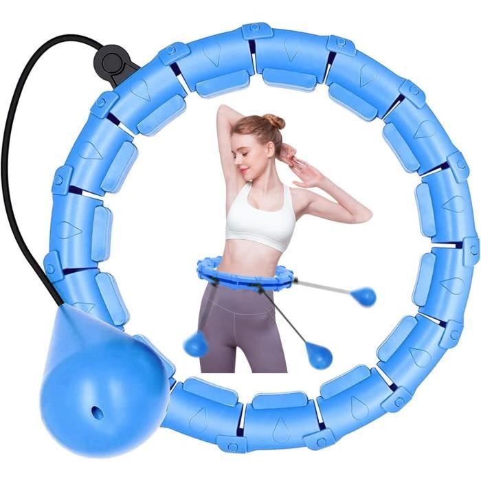 Cerceau Hula-hoop Cerceau Lesté Intelligent 27 Nœuds Réglable - Fitness