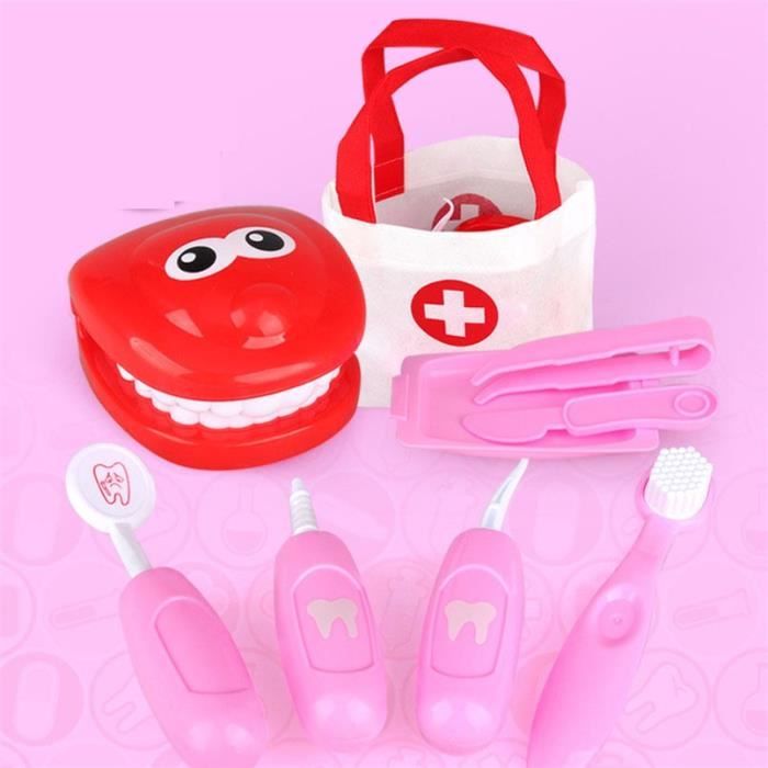 Mini Vadrouille Enfant – Jouet De Simulation De Ménage Avec Manche Long, Rose, Pour Apprendre En S’amusant