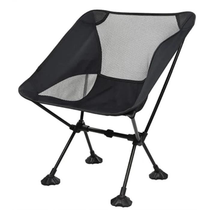 Noir Tabouret De Camping Pliable, Mini Tabouret De Camping Pliable Chaise De Camping Pliable Avec Sac De Rangement Siege De Camping Portable Pour V 75933892
