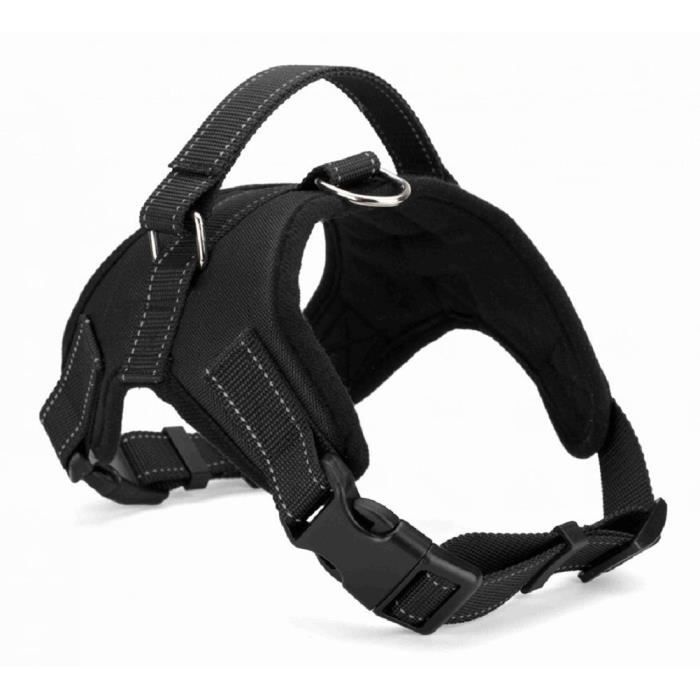 Honeyhome Haute Qualité Harnais Chien Réglable harnais pour Grand Gros Moyen Chien Accessoires Kit Confortable(L)