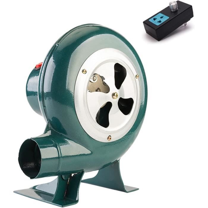NIMINY Souffleur De Forge De Forgeron Électrique Variable 220v avec Régulateur, Forge À Charbon pour Barbecues, Camping, Pique-Nique et Activités Extérieures (Taille : 80W