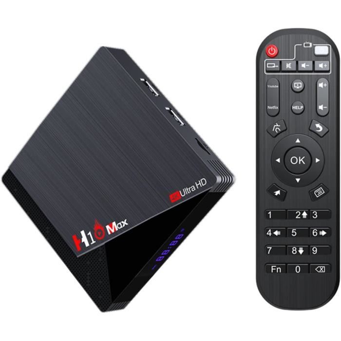 TV Box Qplus Android 9.0 – 6K, 4+64 Go, Wifi – Neuve