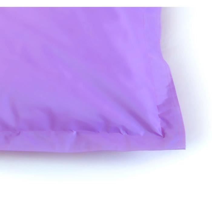 housse pouf géant big52 classic parme - big52 - housse seule sans billes de polystyrène - violet - adulte