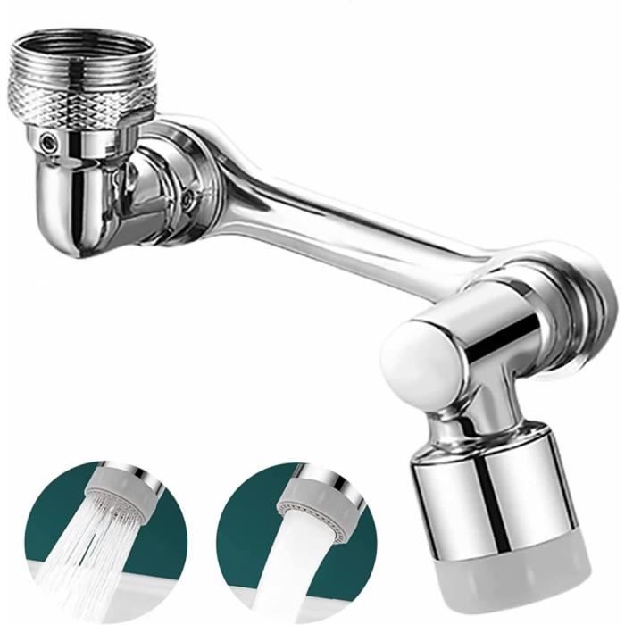 Aérateur de Pivotant à 1080 °, 2 Modes Réglable Aérateur pour