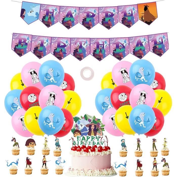 Decorations De Fete Anniversaire Raya Et Le Dernier Dragon Ballons Banniere De Joyeux Anniversaire Topper De Gateaux Pour Enfants De Cdiscount Maison Decorations De Fete Anniversaire Raya Et Le Dernier Dragon Ballons Banniere De Joyeux Anniversaire Topper De Gateaux Pour Enfants De Cdiscount Maison