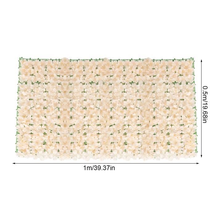 Rouleau Lierre Artificiel 1m X 3m – Haie Brise-Vue Naturelle Pour Jardin, Balcon & Terrasse