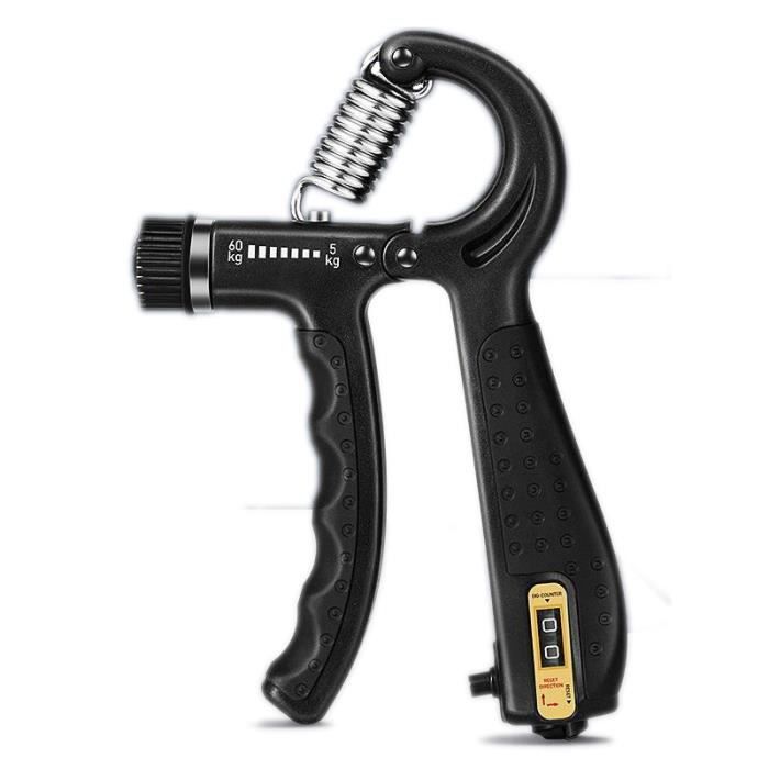 Poignée De Force Réglable 5-60 Kg - Pour Entraînement Des Avant-bras Et Poignets - Marque TECHTONGDA