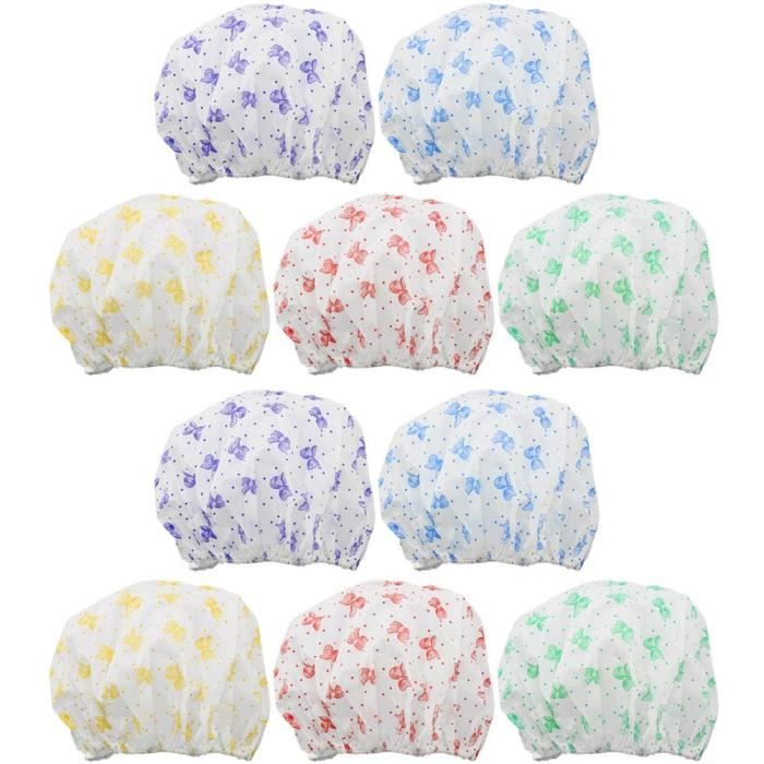 FAVOMOTO Bonnet De Douche Protection Yeux Oreilles - Idéal Shampooing Enfants Et Adultes, Résistant Eau