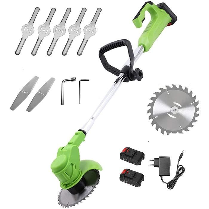 Coupe-bordures Sans Fil Debroussailleuse électriques,Rechargeable De