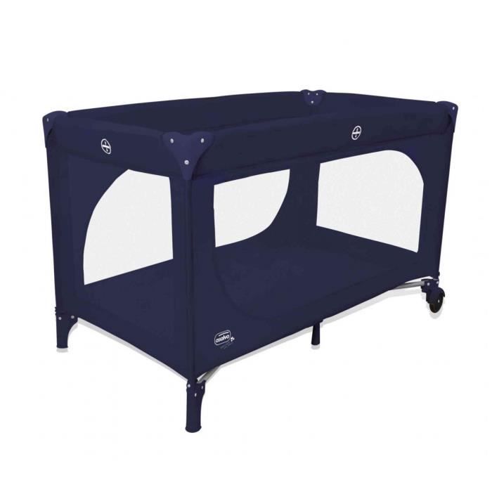 Lit Bebe Parapluie Bleu Marine Essentiel 60x1 Cdiscount Puericulture Eveil Bebe