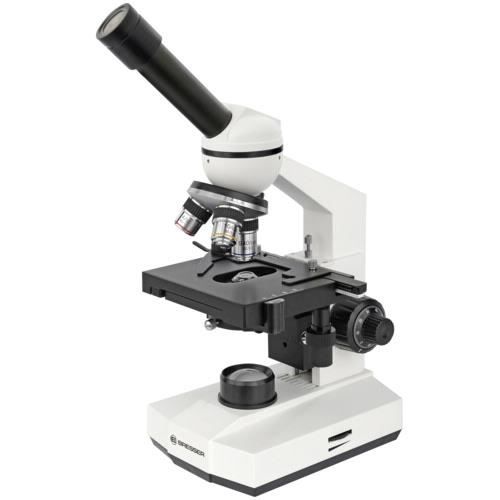 Microscope Bresser Erudit Basic 40x-400x Mono - Zoom - Noir/Blanc