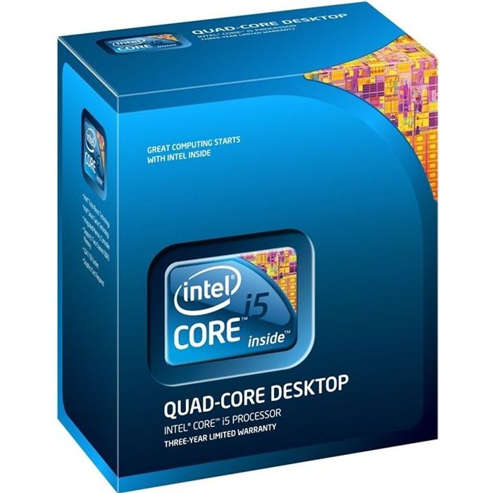 Vente Processeur PC Intel Core i5 760 Lynnfield Quad Core pas cher Vente Processeur PC Intel Core i5 760 Lynnfield Quad Core pas cher