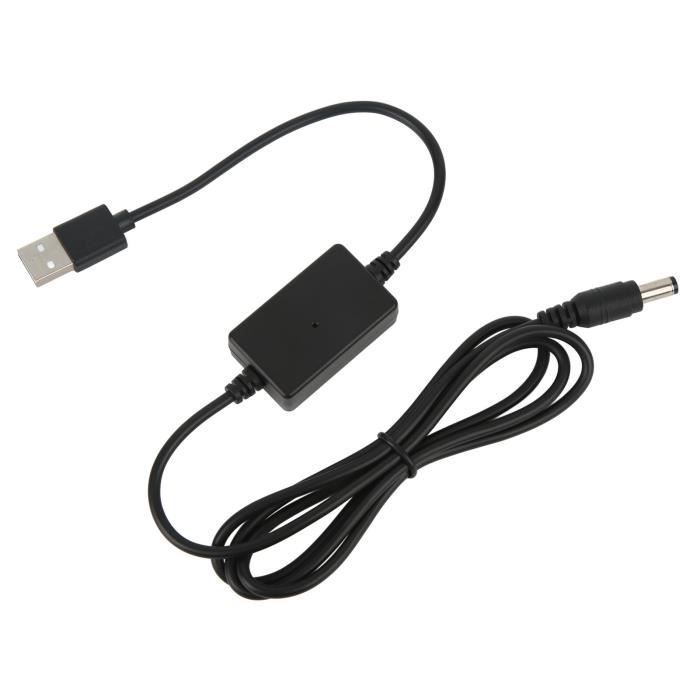 Cable Usb Vers Dc 5v Lot De 2 Câbles USB Vers DC 5V - 1m - Blanc