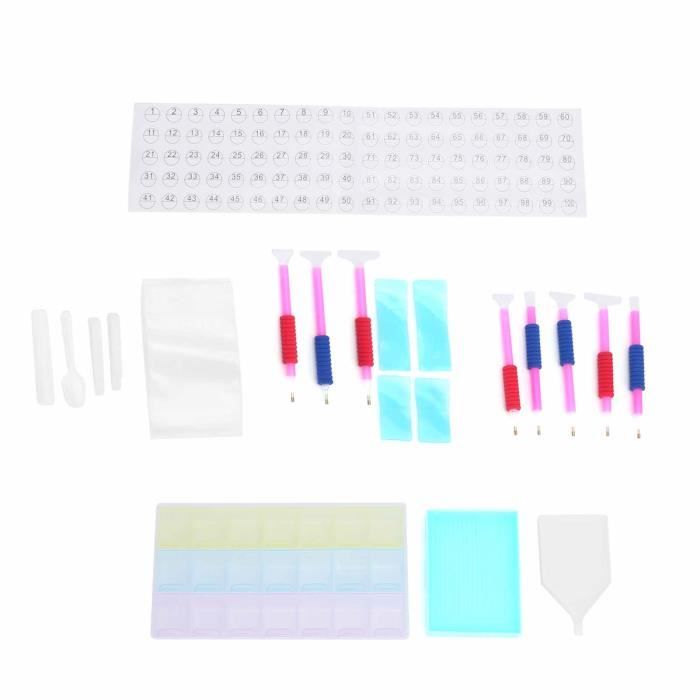 Rouleau Presseur Pour Diamond Art (peinture Aux Strass) - Outil Indispensable Pour Aplatir Les Perles Et Finir Tes œuvres Comme Un Pro