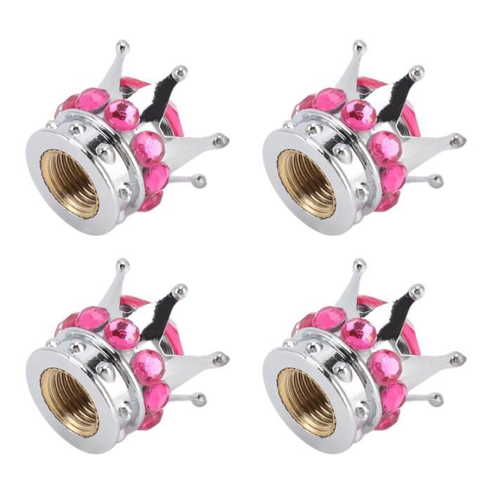 4 Bouchons de Valve de Pneu pour Voiture, Bouchons Anti-poussière 4 Bouchons de Valve de Pneu pour Voiture, Bouchons Anti-poussière