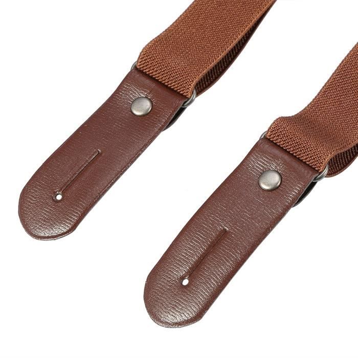 Bretelles Élastiques Universelles – Double Sangle Réglable 65-112 Cm, Charge Max 20 Kg – Pour Randonnée Et Voyage