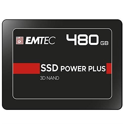 EmtecECSSD480GX150 - Carte SSD Interne - 2.5'' - SATA - Collection X150 Power Plus - 3D NAND - 480 GB ECSSD480GX150