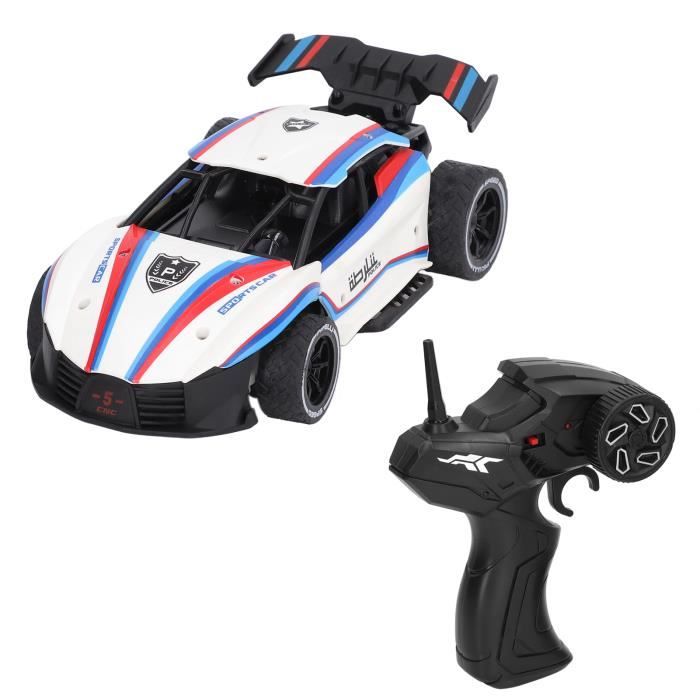 Jantes En Plastique 5 Branches Pour Voiture RC 1:10 – Blanc, Diamètre 52 Mm, Lot De 4