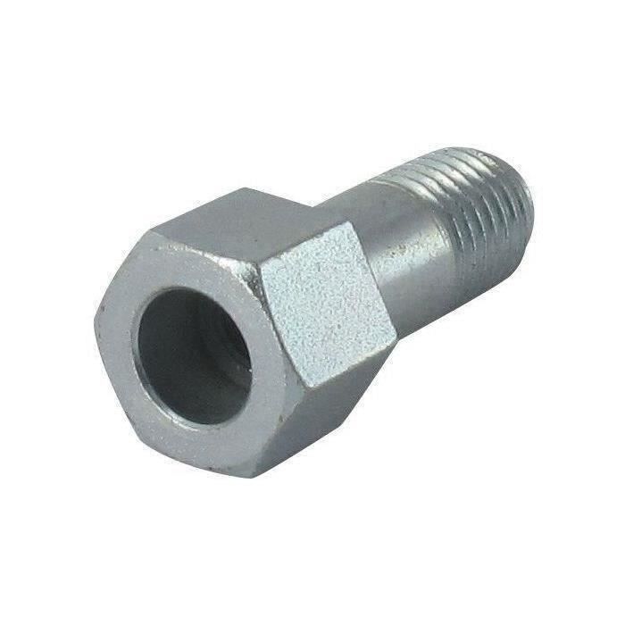 Adaptateur pour tête fil nylon à bouton métal TECOMEC - M10 x 1,00 gauche femelle