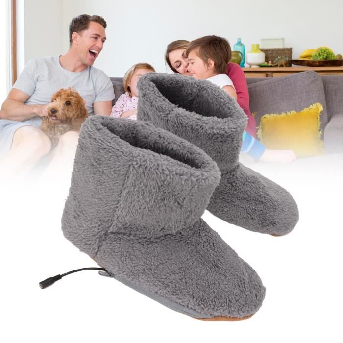 Chaussons Bébé Premiers Pas Automne/hiver - Doublure Peluche Chaude, Semelle Antidérapante - Taille 0-18 Mois - Maison Ou Sortie