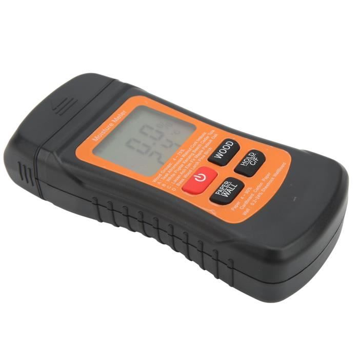 Testeur Detecteur d'Humidite - Humidimetre Affichage Digital