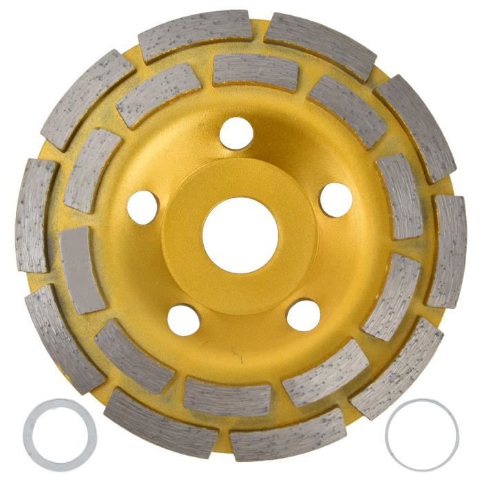 Lot De 3 Meules Diamant Turbo Cup 4 Pouces – Béton, Maçonnerie – Filetage 5/8-11 – DPT