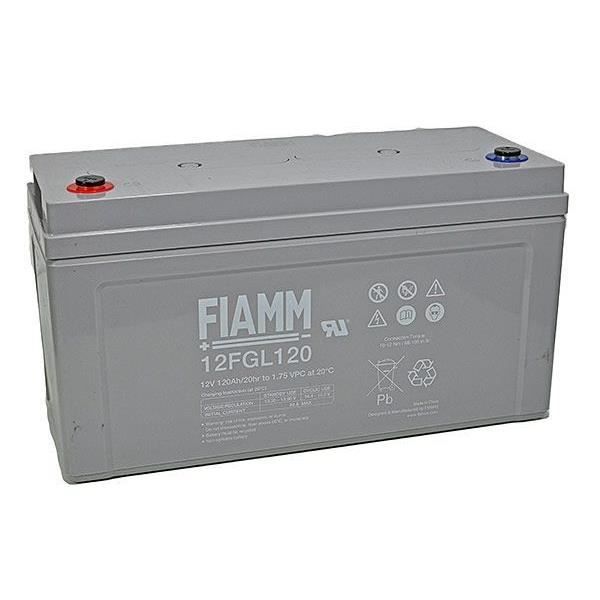 Batterie AGM FIAMM 12FGL120 12V 120Ah - Cdiscount Auto